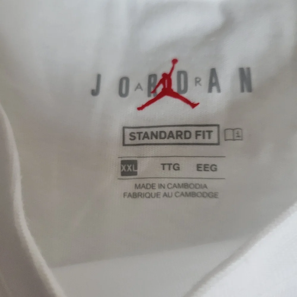 Nike Jordan x PSG Paris City Short Sleeve T-Shirt White DD8040-100 XXL